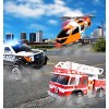 Maxx Action Rescue Vehicle 3pk - Ambulance, Firetruck and Helicopter - 3 of 4