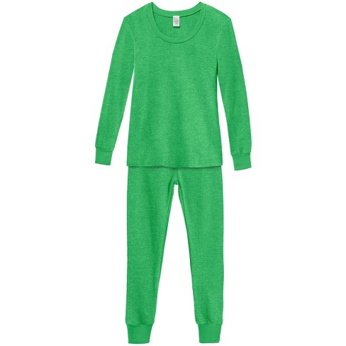 Girls Soft & Cozy Thermal 2-Piece Long Johns