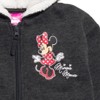 Disney Mickey Mouse Minnie Mouse Lion King Simba Baby Fleece Zip Up Hoodie Newborn to Infant - 4 of 4