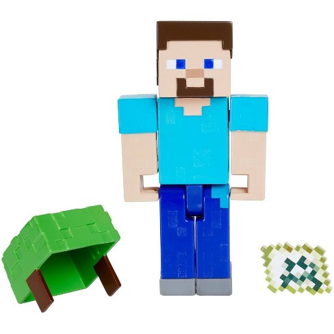 Minecraft Action Figures Comic Maker Alex Creeper Steve Cat Enderman Wolf  Zombie