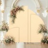 5Ft Backdrop Stand Cloth Cover With Half Moon Shape, 2-Sided Design, Reusable Elastic Scalability Backdrop Stand Cover - 3 of 4