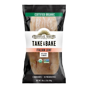 The Essential Baking Company Take & Bake Organic Italian Bread - 16oz - 1 of 4