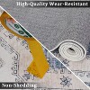 Acekool Bohemian Throw Rug - Machine Washable Non-Slip Low Pile Indoor/Outdoor Carpet for Bedroom, Living Room & Kitchen - 4 of 4