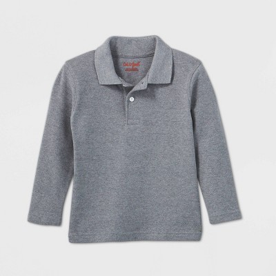 long sleeve polo shirts toddler boy