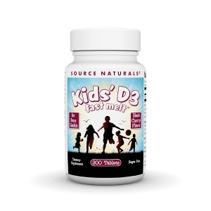 Kids D-3 400 IU by Source Naturals, Inc.  -  200 Sublingual Tablet - 1 of 3