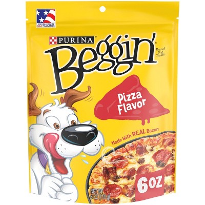 Beggin' Pizza with Bacon and Pork Chewy Dog Treats 