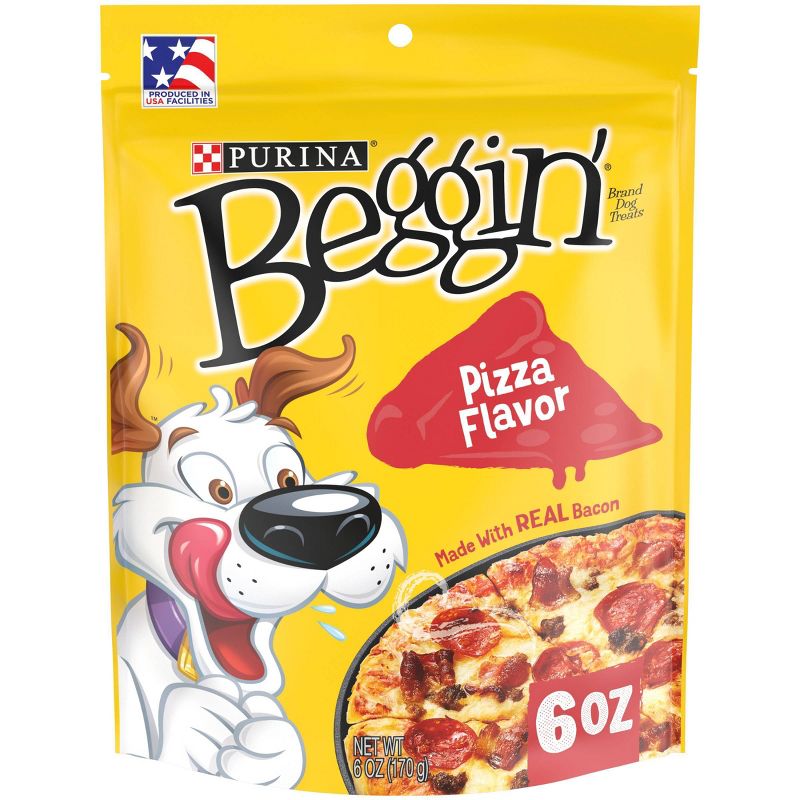 Beggin' Pizza with Bacon and Pork Chewy Dog Treats , 1 of 9