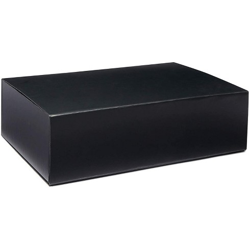 Stockroom Plus 5 Pack Hard Document Storage Box With Magnetic Closure Lid  (13.5 X 9 X 4 In) : Target