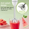Bonsenkitchen Immersion Hand Blender, 2-Speed Portable Stick Mixer with Stainless Steel Blades for Soup, Smoothies, Puree, Baby Food - 2 of 4
