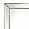 Uttermost Rectangular Vanity Wall Mirror Modern Beaded Border Silver Pewter Frame Beveled 24" Wide Bathroom Bedroom Living Room - image 3 of 4