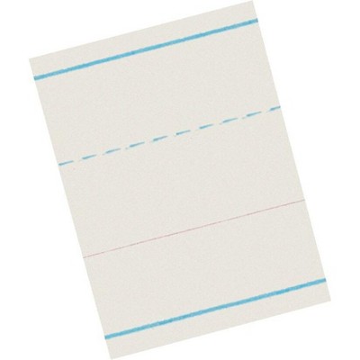 Pacon Zaner-Bloser Broken Midline Newsprint ZP2610