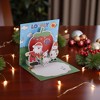 Unique Bargains Christmas Greeting Card Paper 4.7"x4.7" 1 Set - 2 of 4