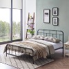 GDFStudio Lareina Queen Size Industrial Iron Platform Bed Frame - 2 of 4