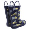 Hudson Baby Infant Boy Rain Boots, Navy Construction - 3 of 4