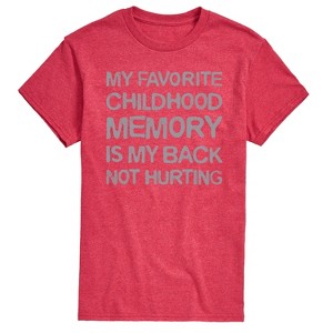 Men's - Instant Message - Funny Childhood Memory Short Sleeve Graphic T-Shirt - 1 of 4