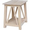International Concepts Surrey End Table - 4 of 4