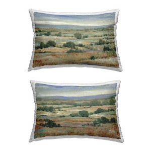 Stupell Industries Abstract Farm Field Landscape (Set of 2) - 1 of 3