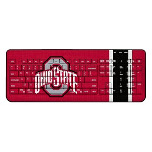 NCAA Big Ten Universities Stripe Wireless USB Keyboard - 1 of 4