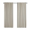 Kumasinova Thermal Insulated Curtain Panel,Plaid Window Curtain Panel with Fleece Lining,Rod Pocket,Back Tab,Curtains for Living Room - 4 of 4