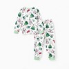PATPAT Family Christmas Pjs Matching Sets Holiday Jammies Sleepwear Christmas Pajamas for Family Xmas Outfits with Socks - 3 of 4