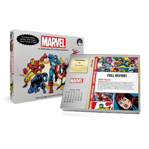 Calendrier 2024 Marvel Comics