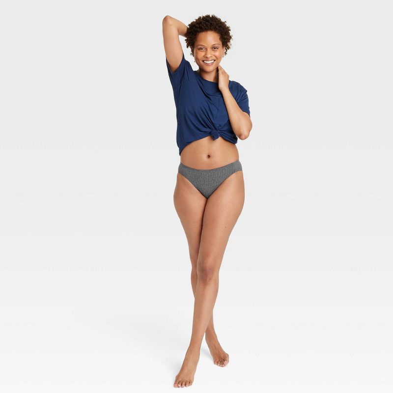 Women's Seamless Bikini Underwear - Auden™, 3 of 5