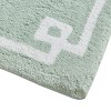 ChicFurnit Bath Rug and Mat Cotton Tufted Bathroom Mat with Medium Pile for Absorbency and Comfort, Green, 30"*20"*0.5" - 4 of 4