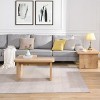 NicBex Set of 2 Farmhouse Detachable End Table with Wood Texture,Simple L-Shape Side Table,Coffee Table for Bedroom,Living Room - 2 of 4