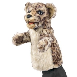 Folkmanis Puppets Folkmanis Leopard Cub Stage Puppet 3212 - 1 of 4