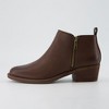 CUSHIONAIRE Taco Women’s Ankle Boots – Low Heel Ankle Boots for Women with Memory Foam Comfort, Side Zipper, and Wide Widths Available - 2 of 4