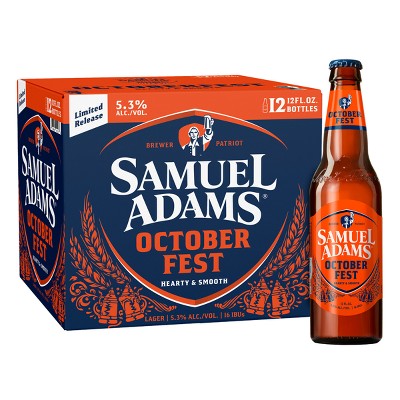 Samuel Adams Octoberfest Seasonal Beer - 12pk/12 fl oz Bottles