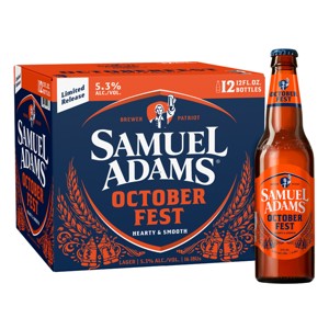 Samuel Adams Octoberfest Seasonal Beer - 12pk/12 fl oz Bottles - 1 of 4