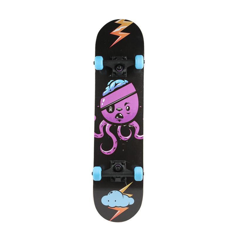 Voyager Pirate Octopus 31" Popsicle Kids Skateboard, 1 of 8
