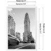 Americanflat 24x36 inch White Poster Frame | Polished Plexiglass. Hanging Hardware Included! - 3 of 4