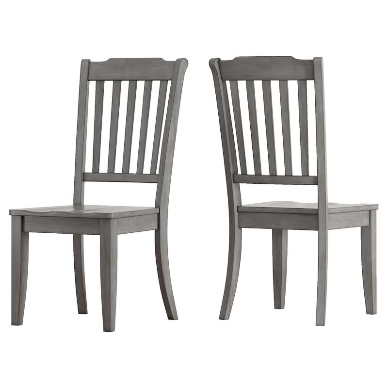South Hill Slat Back Dining Chair 2 in Set - Inspire Q&#174;, 1 of 16
