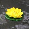 Unique Bargains Artificial Lotus Flower for Garden Ponds Pool Decor 1pcs - 2 of 4