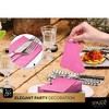 SparkSettings Dinner Napkins, 8” x 4.5” 2 Ply Paper Napkins, Pack of 40 - 3 of 4