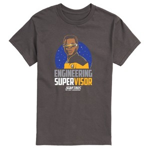 Men's - Star Trek - Engineering Super Visor Short Sleeve Graphic T-Shirt - 1 of 4