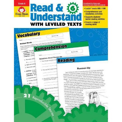 R&u, Stories & Activities Grade 6+ - (Read & Understand with Leveled Texts) by  Evan-Moor Educational Publishers (Paperback)