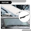 Unique Bargains Universal Car Ice Scraper Brush with Broom SUV Snow Frost Remover for Car Truck RV Nylon 1pc - 4 of 4
