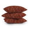 Little Arrow Design Co Geo Boho Diamond Rust Square Throw Pillow Orange - Deny Designs - 4 of 4