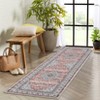 Area Rugs - Ultra-Thin Washble Rug, Stain Resistant Anti Slip Backing Rugs for Living Room,Bedroom, Vintage Home Decor Area Rug - 3 of 4