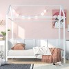 Streamdale House Bed Frame Twin Size, Kids Bed Frame Metal Platform Bed Floor Bed For Kids Boys Girls - 3 of 4