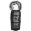 Cover Baby 0-3 Years Organic Premium Gray Wool Adjustable Footmuff in Pastel Black - 3 of 4