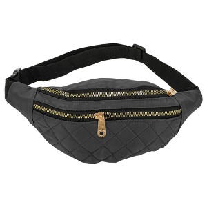 Unique Bargains Argyle Fanny Pack 1 Pc - 1 of 4