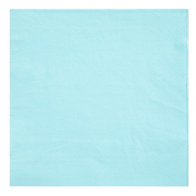Light Blue Disposable Party Supplies Set for Graduation, Serves 24