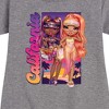 - Rainbow High - California Graphic Short Sleeve Fleece Dress - 2 of 4