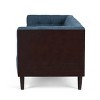 GDFStudio Croton Contemporary 89.75" Fabric/Boucle Tufted 3 Seater Sofa - 4 of 4