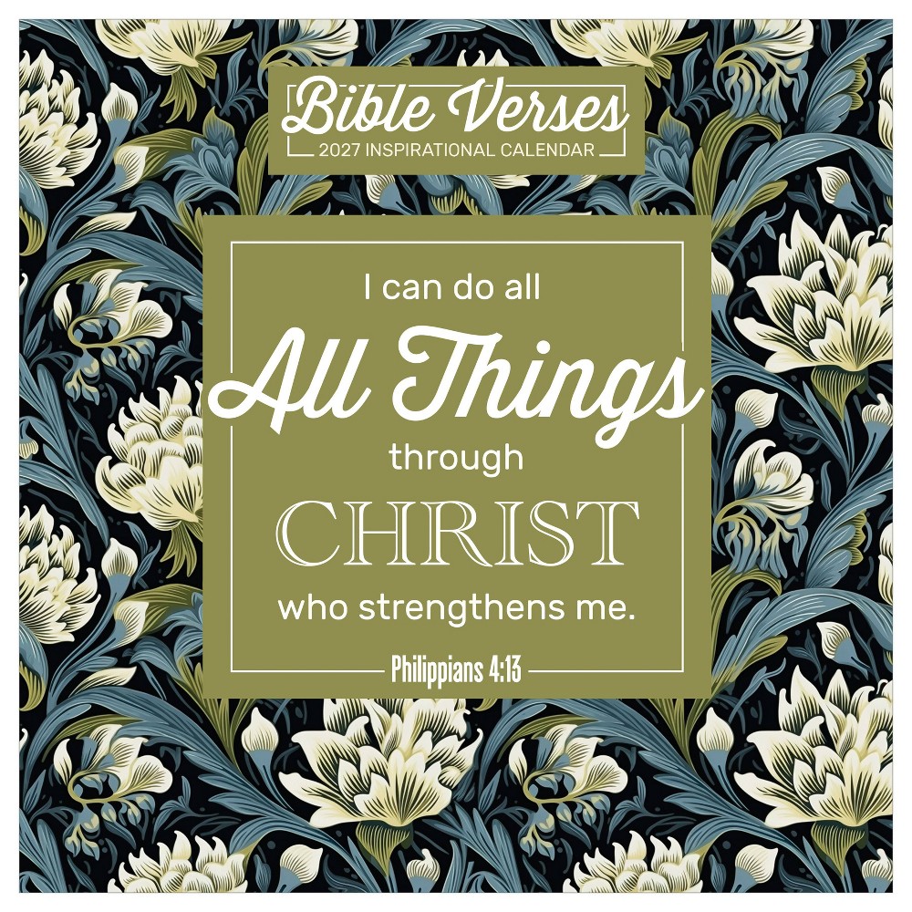 TF Publishing 2027 Bible Verses Wall Calendar