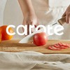 CAROTE 12PCS Knife set with Blade Guards,Granite Nonstick Ceramic Coating,Stainless Steel blade, Wooden Handle, Essential knife set,White - 2 of 4